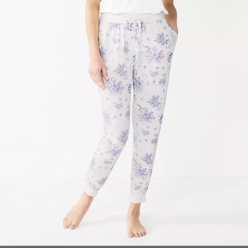 Sonoma banded bottom pajama pants